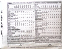 Load image into Gallery viewer, Vintage Sewing Pattern: McCalls 6283
