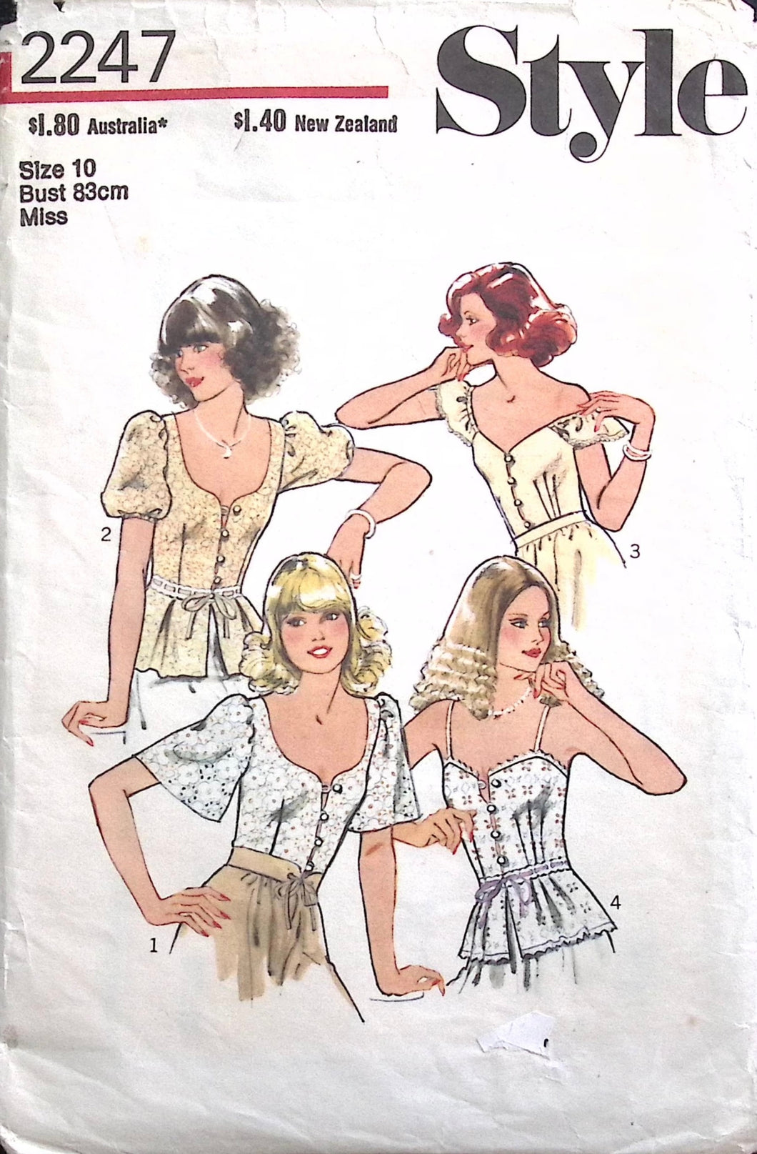 Vintage Sewing Pattern: Style 2247