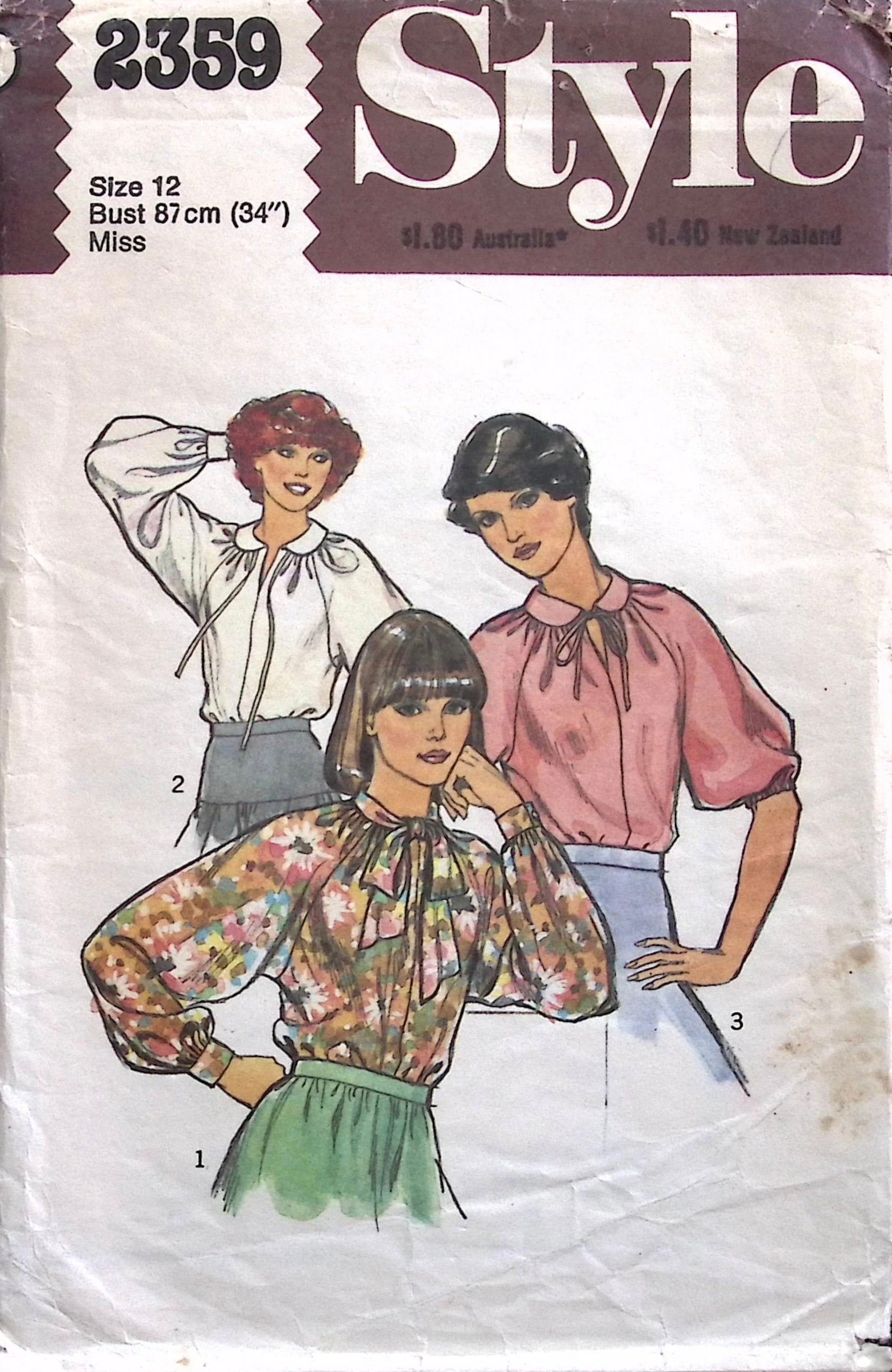 Vintage Sewing Pattern: Style 2359 – Vintage Stitch Australia
