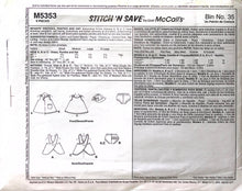 Load image into Gallery viewer, Sewing Pattern: McCalls M5353
