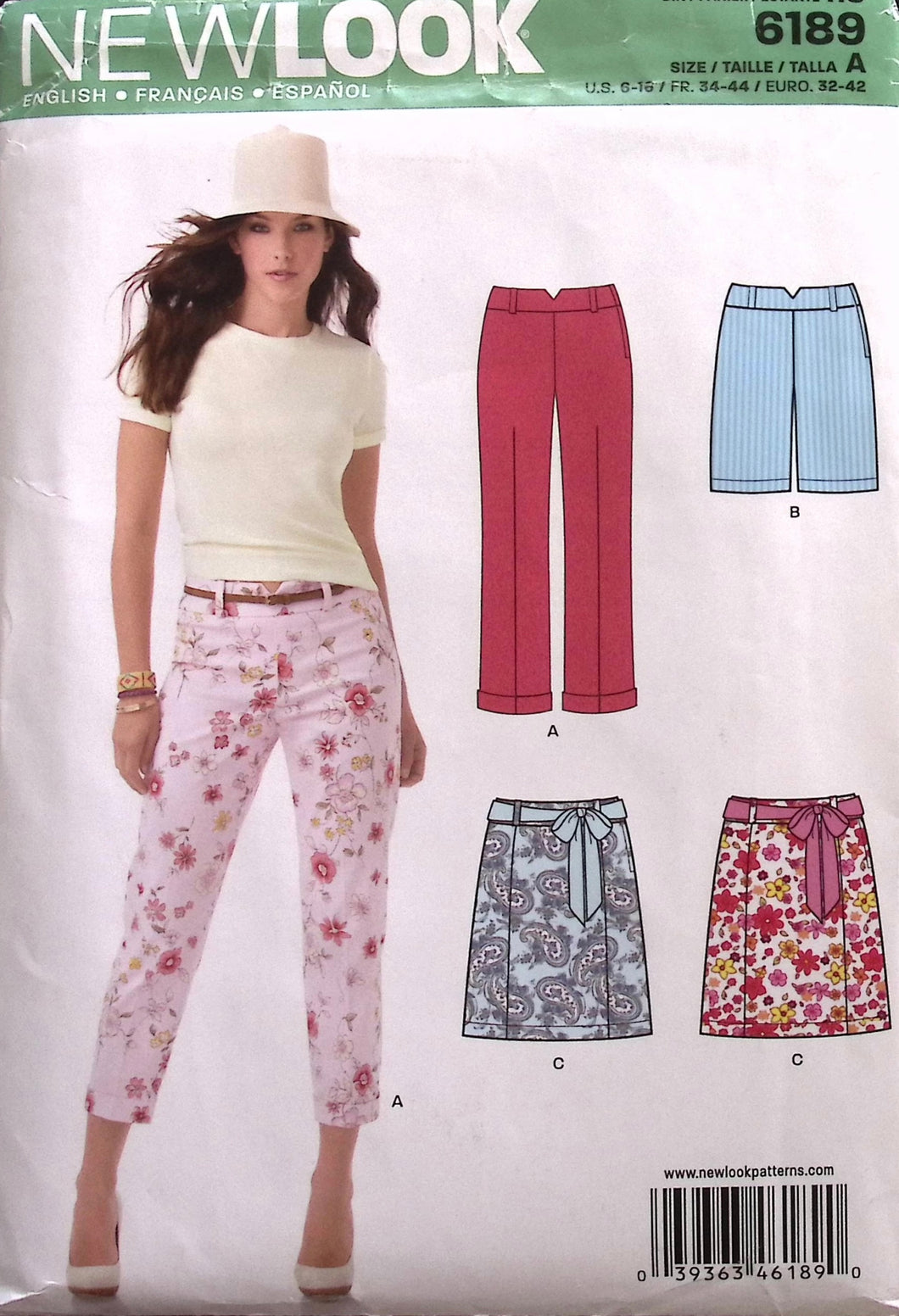 Sewing Pattern: New Look 6189