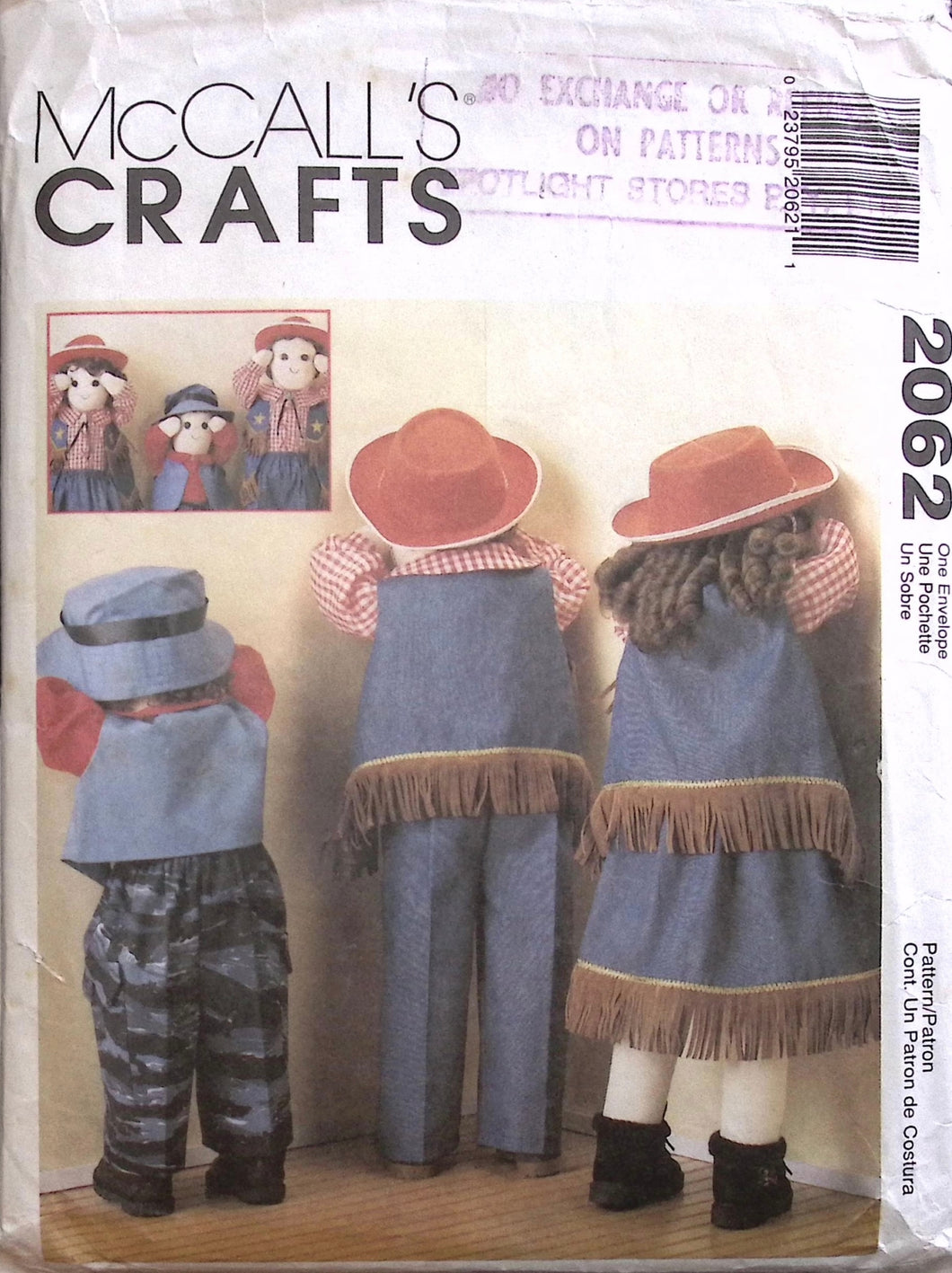 Vintage Sewing Pattern: McCalls 2062