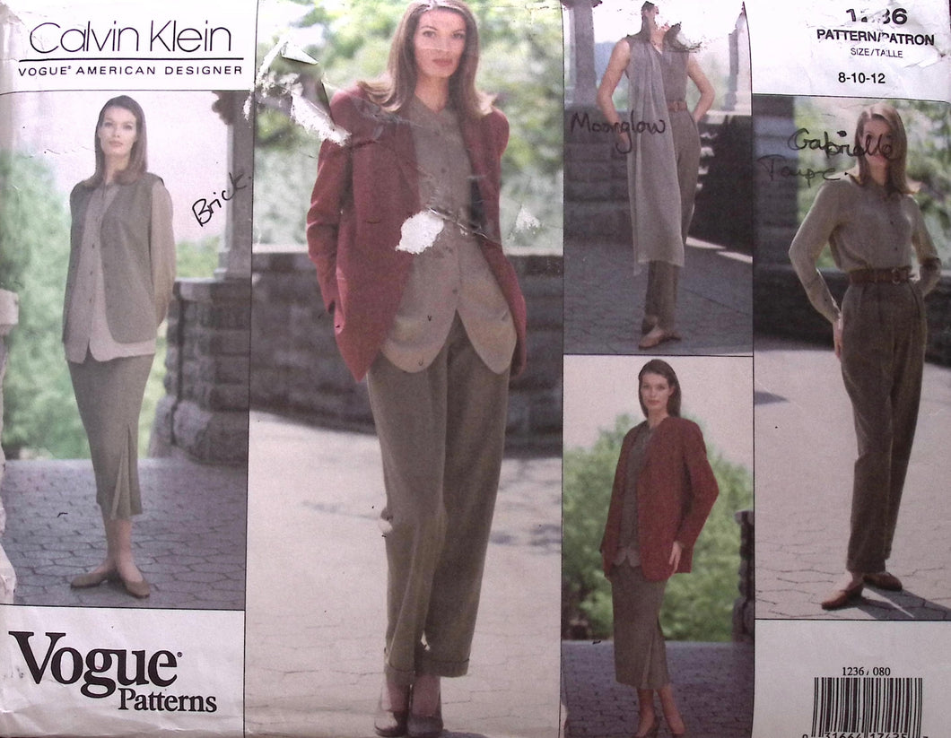 Vintage Sewing Pattern: Vogue 1236
