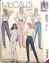 Load image into Gallery viewer, Vintage Sewing Pattern: McCalls 4647
