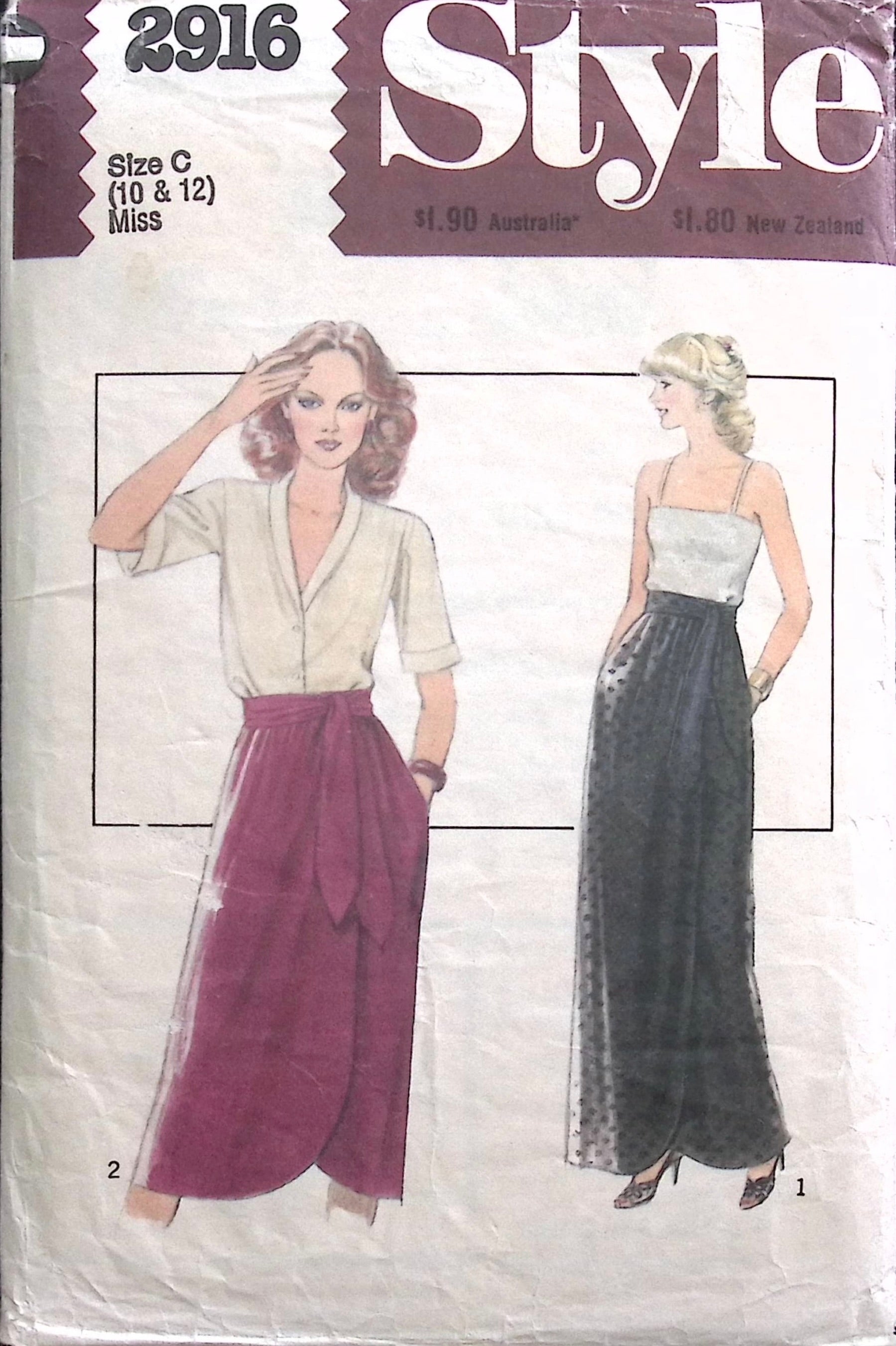Vintage Sewing Pattern: Style 2916 – Vintage Stitch Australia