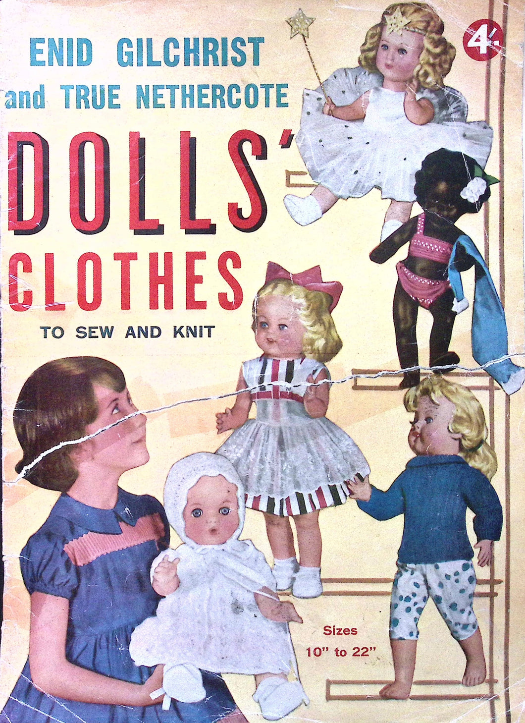 Dolls Clothes To Sew & Knit by Enid Gilchrist & True Nethercote