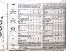 Load image into Gallery viewer, Vintage Sewing Pattern: McCalls 3488
