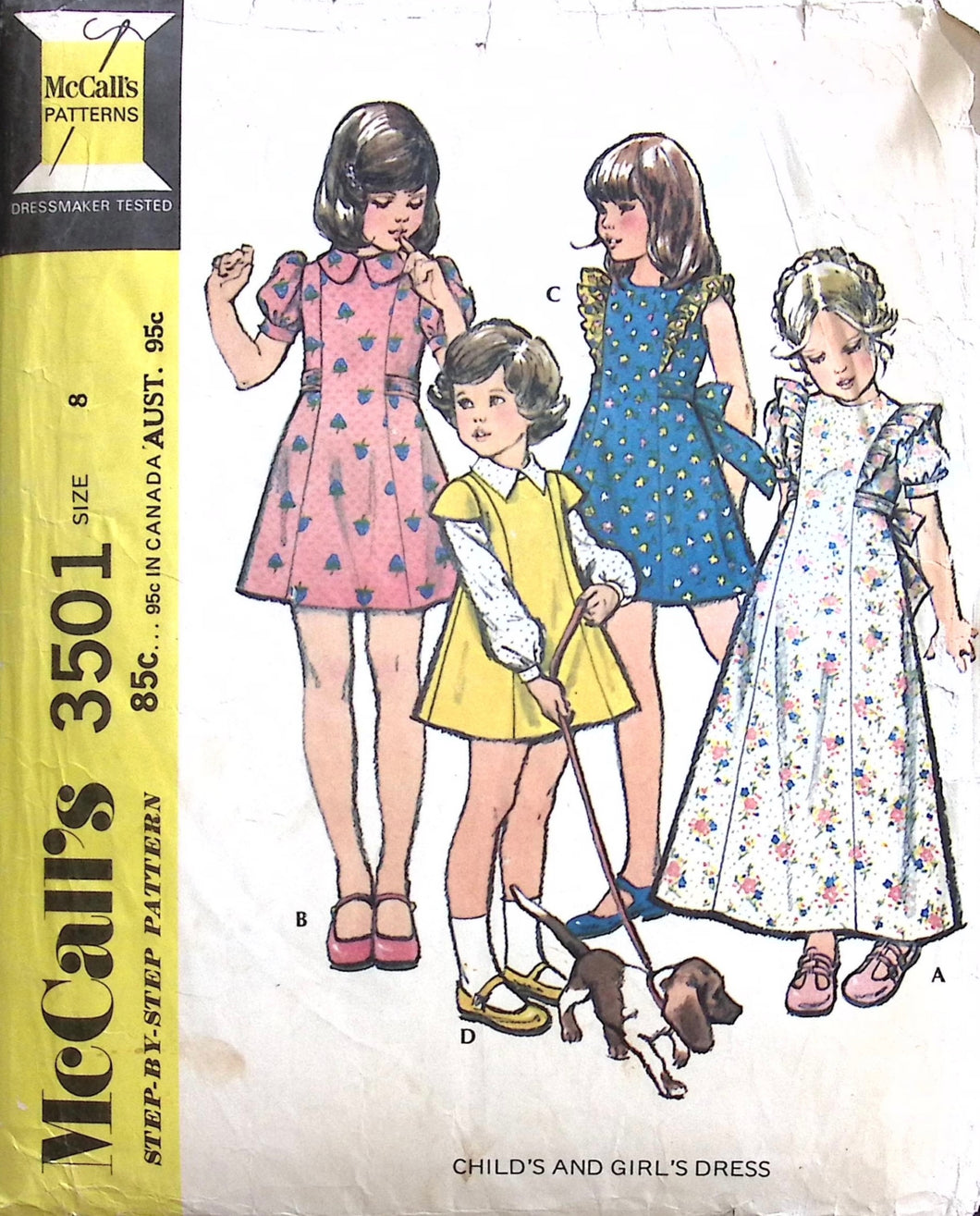 Vintage Sewing Pattern: McCalls 3501