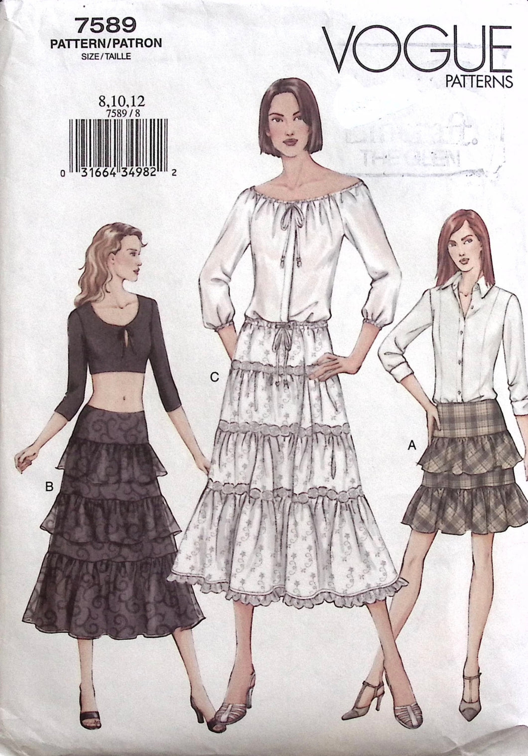 Sewing Pattern: Vogue 7589