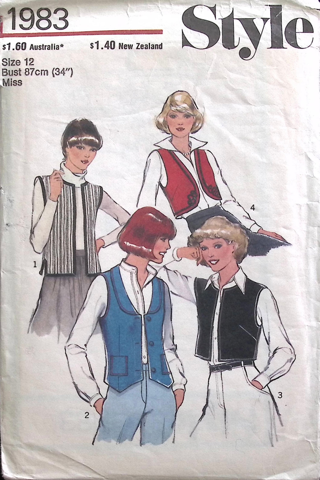 Vintage Sewing Pattern: Style 1983