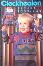 Load image into Gallery viewer, Vintage Cleckheaton Knitting Book Techno Toddlers
