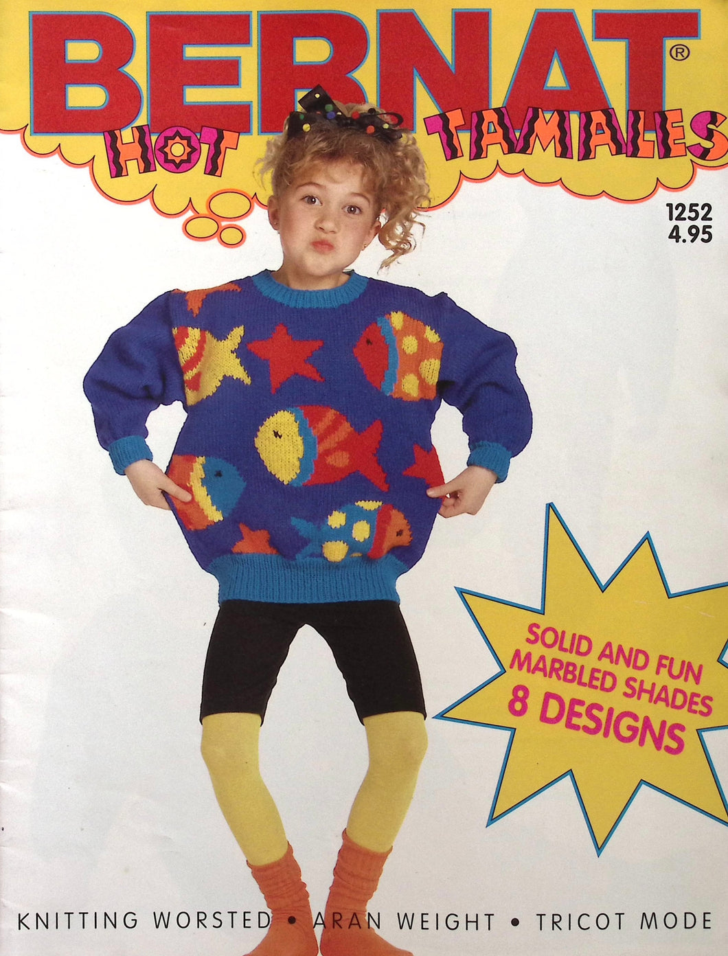 Bouquet Softee Hot Tamales Knitting Pattern Booklet