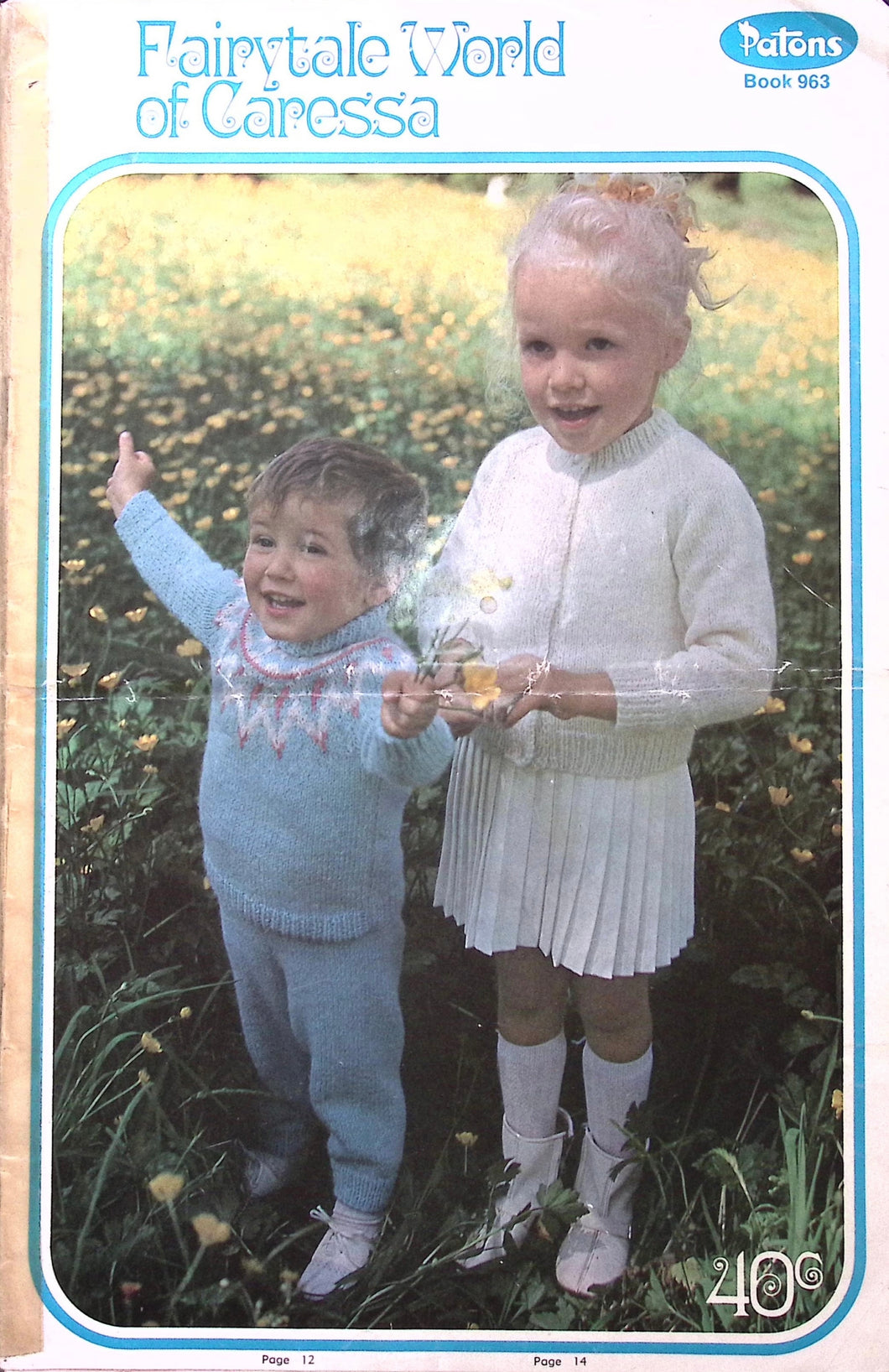 Vintage Knitting Book Patons 963