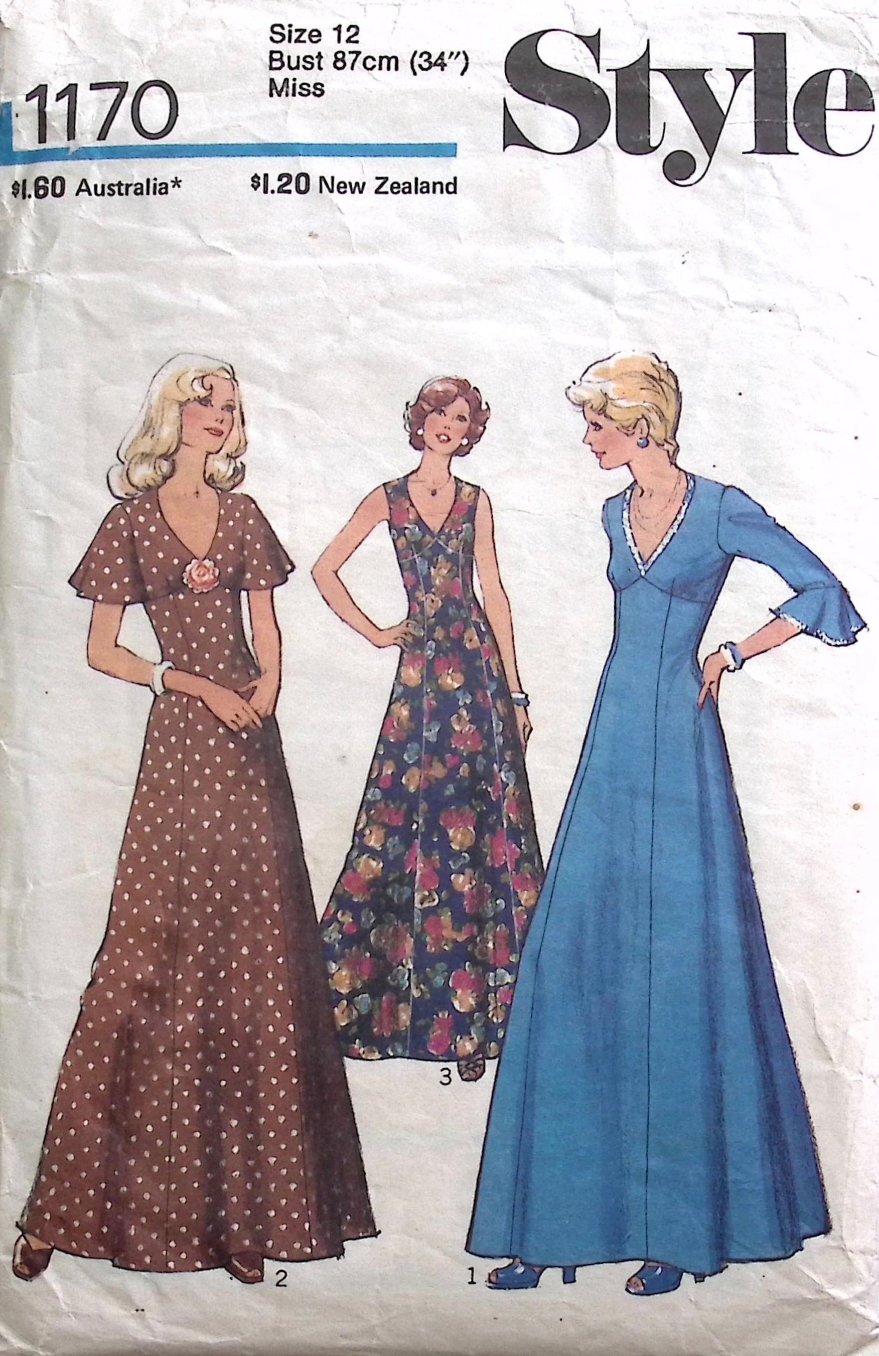 Vintage Sewing Pattern: Style 1170 – Vintage Stitch Australia