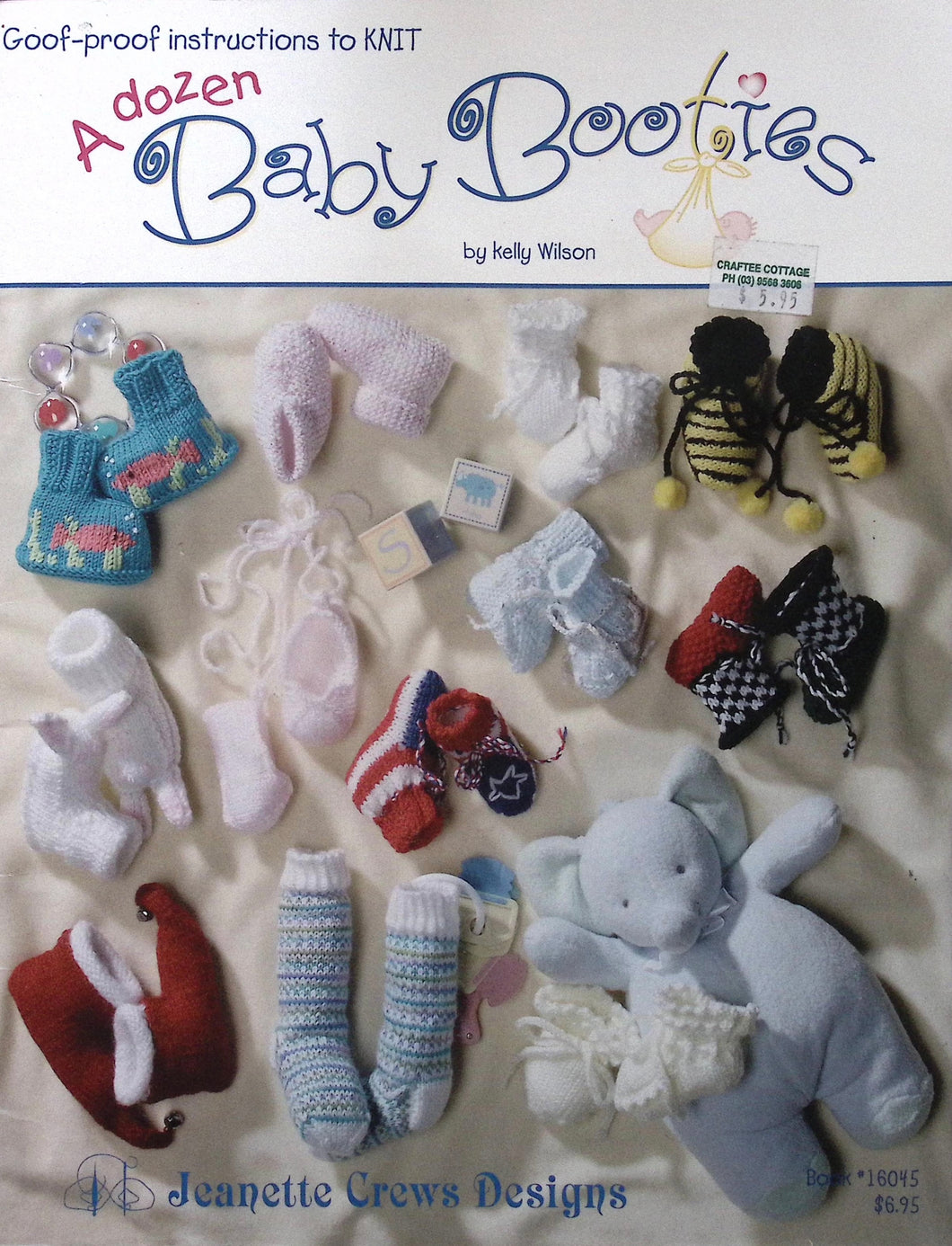 A Dozen Baby Booties by Kelly Wilson