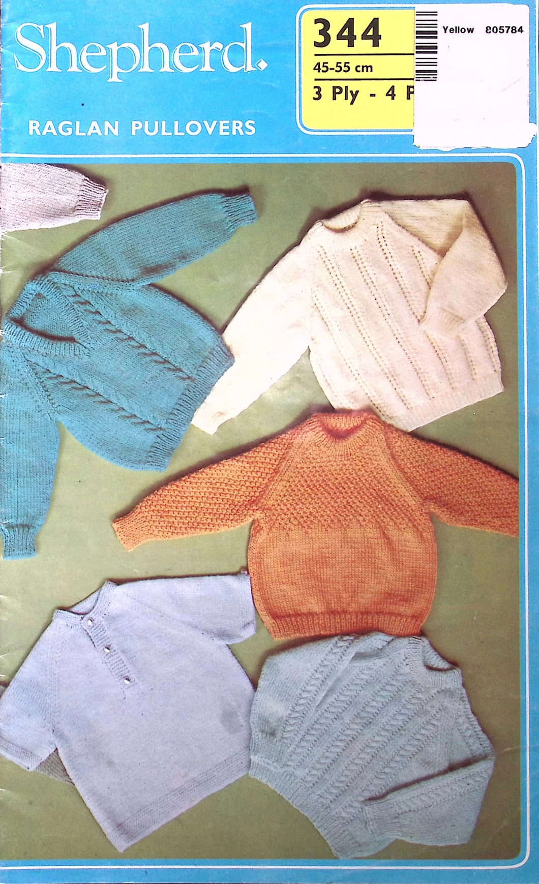 Vintage Knitting Book by Shepherd Book344