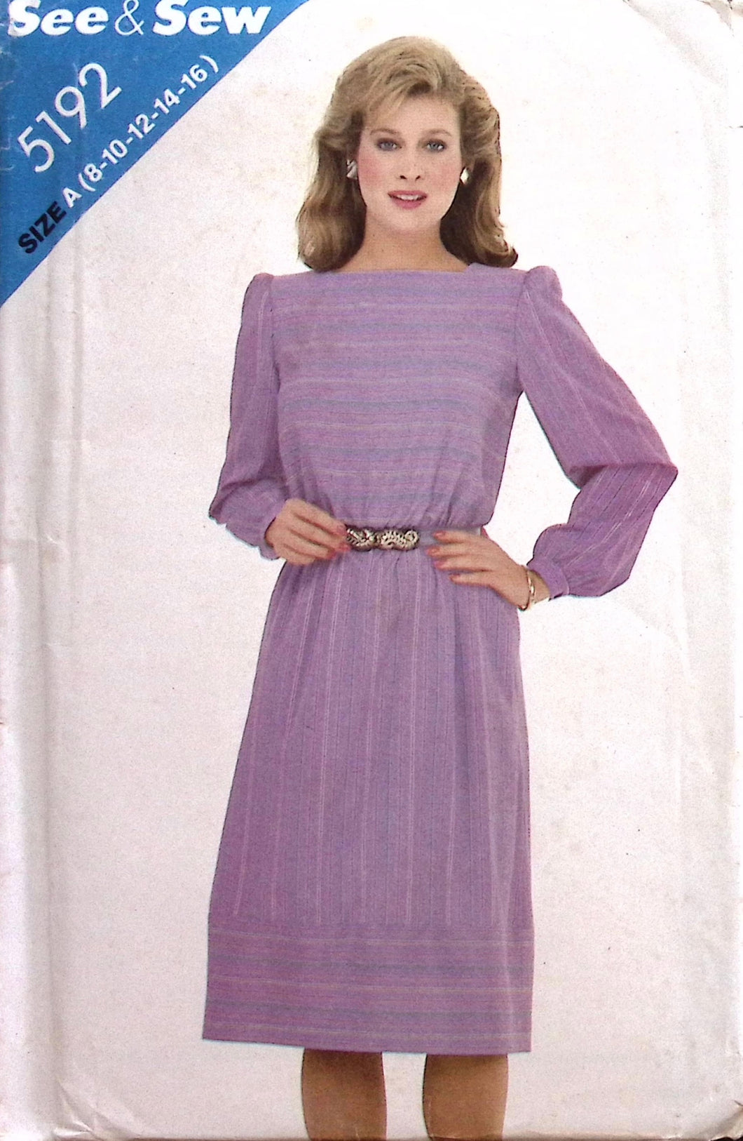 Vintage Sewing Pattern: See & Sew 5192