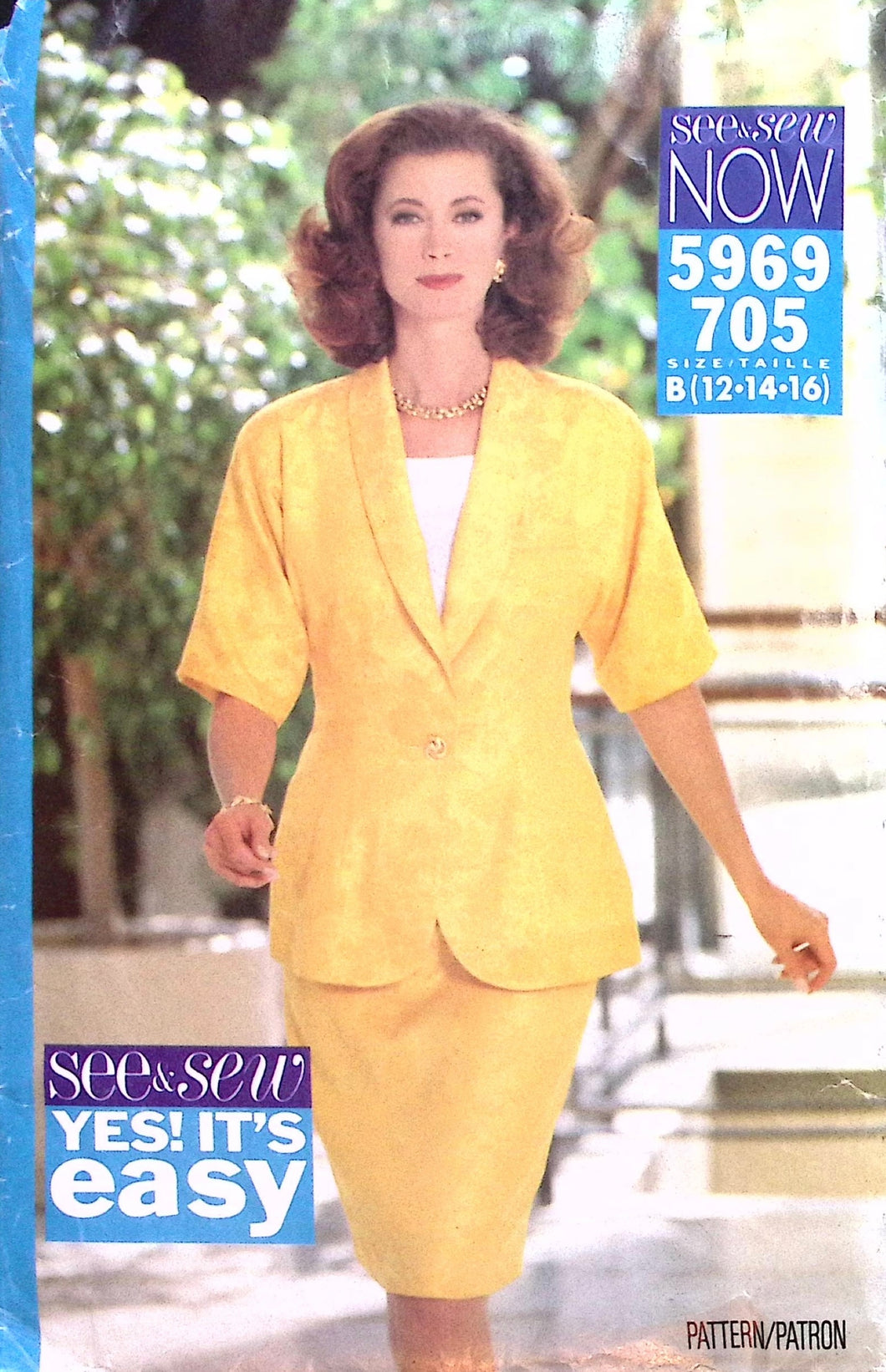 Vintage Sewing Pattern: See & Sew 5969 705