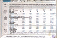 Load image into Gallery viewer, Vintage Sewing Pattern: Style 1485
