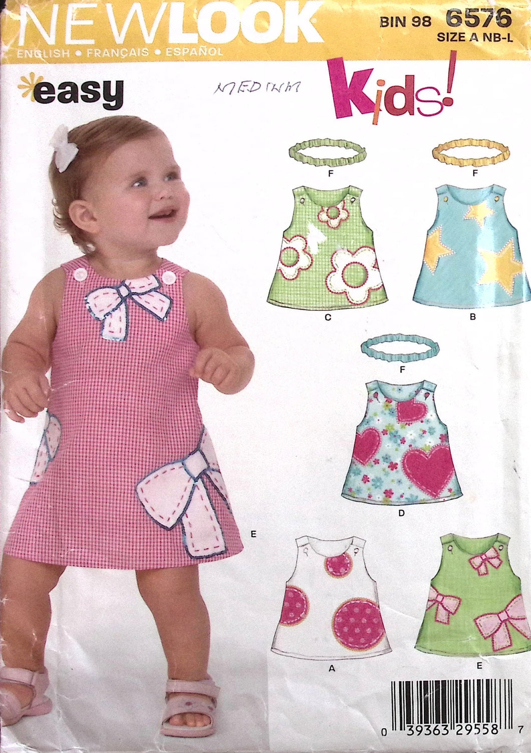 Sewing Pattern: New Look 6576