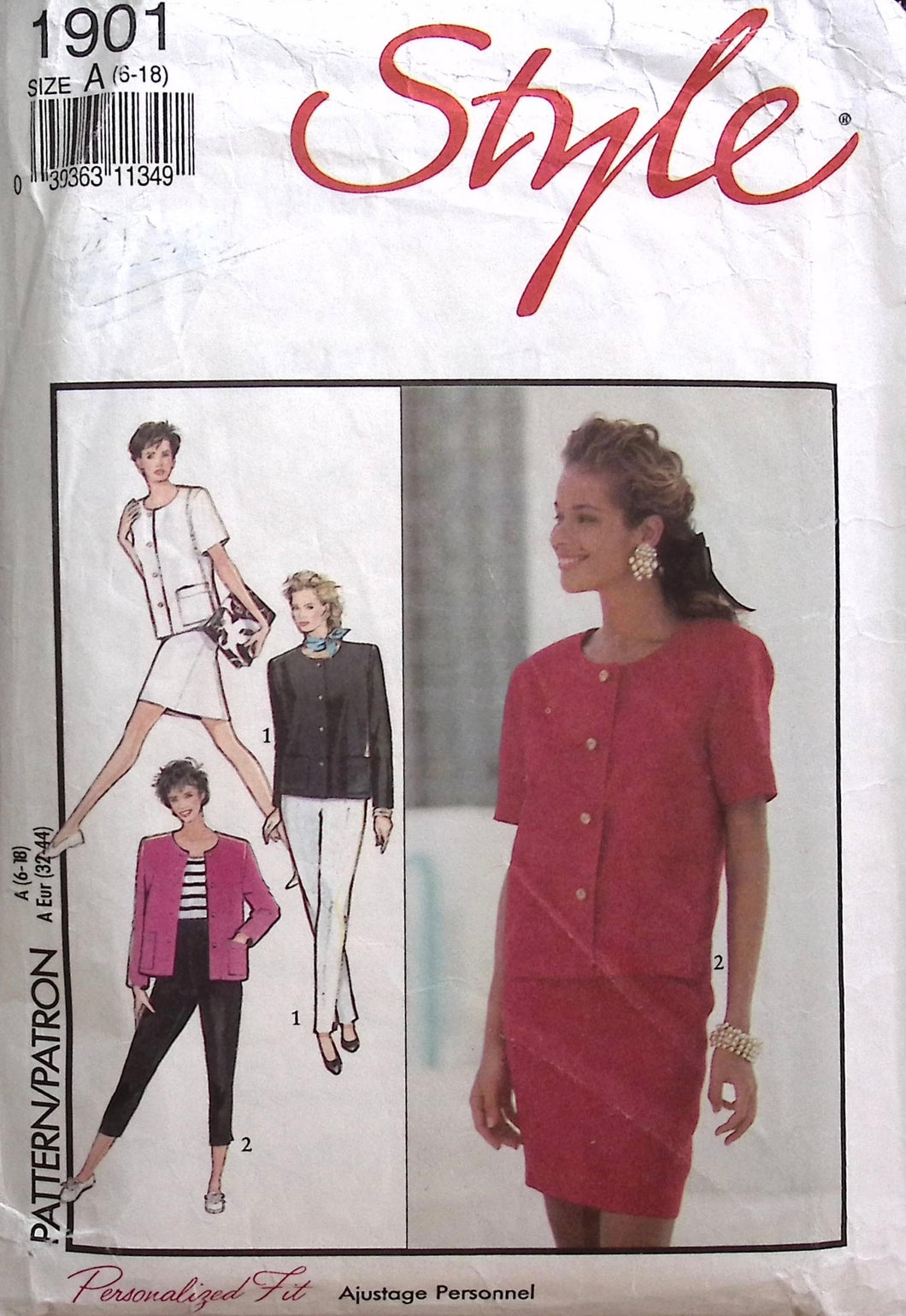 Vintage Sewing Pattern: Style 1901