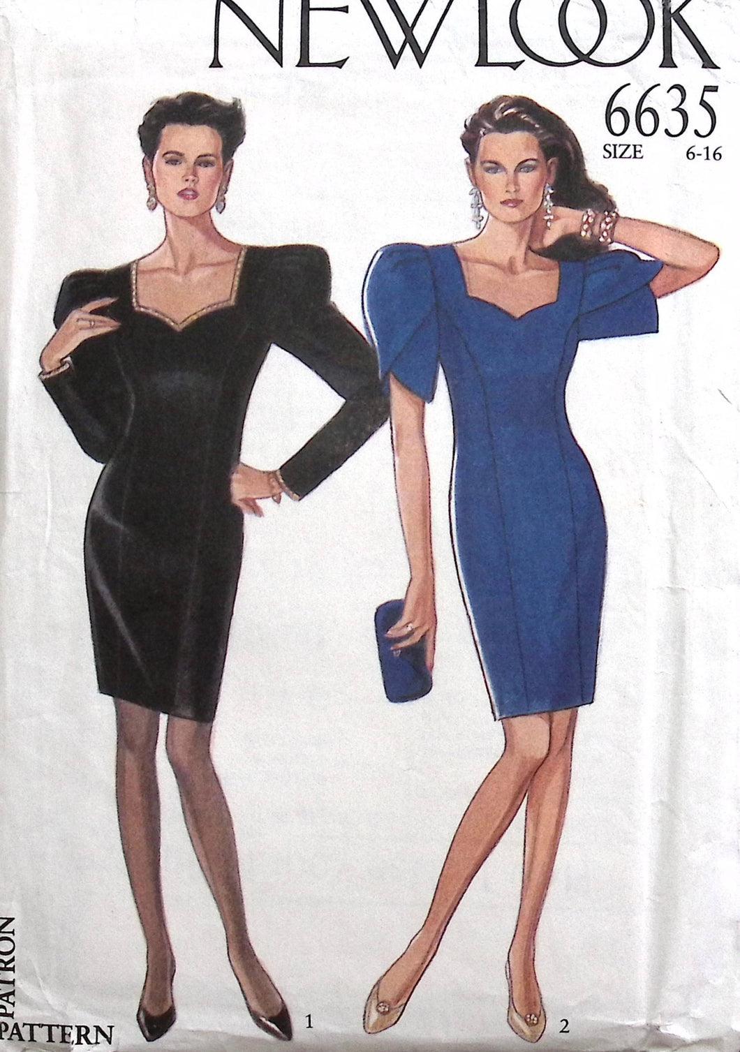 Vintage Sewing Pattern: New Look 6635