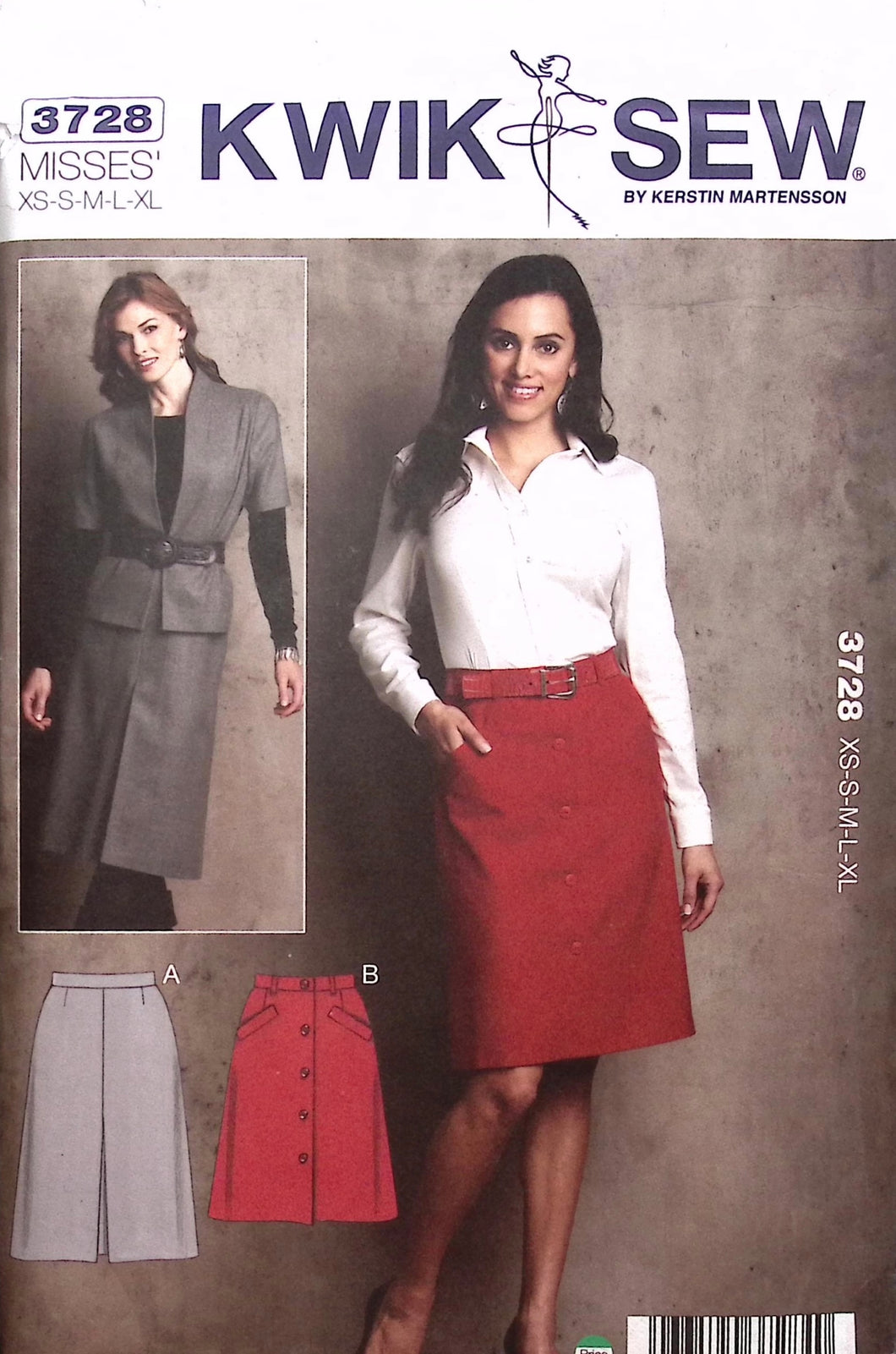 Sewing Pattern: Kwik Sew 3728