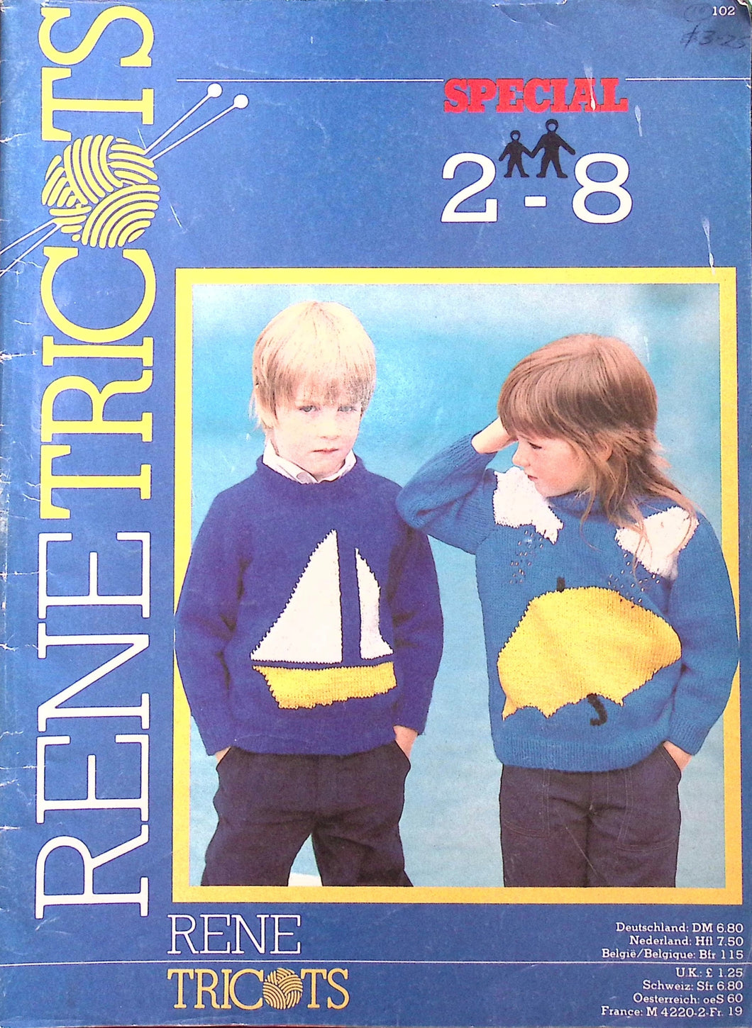 Vintage Knitting Book RENETRICOTS Book102