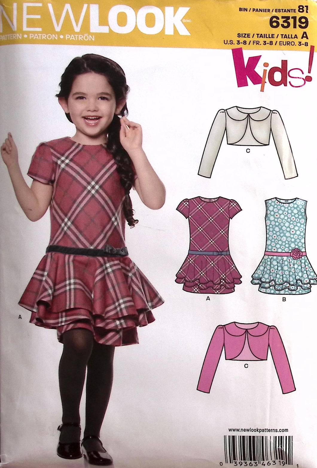 Sewing Pattern: New Look 6319