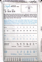 Load image into Gallery viewer, Vintage Sewing Pattern: Style 4953
