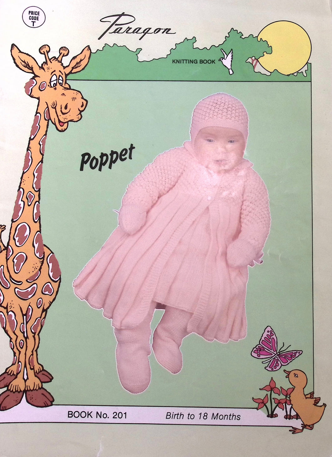 Vintage Paragon Knitting Book Bo. 201