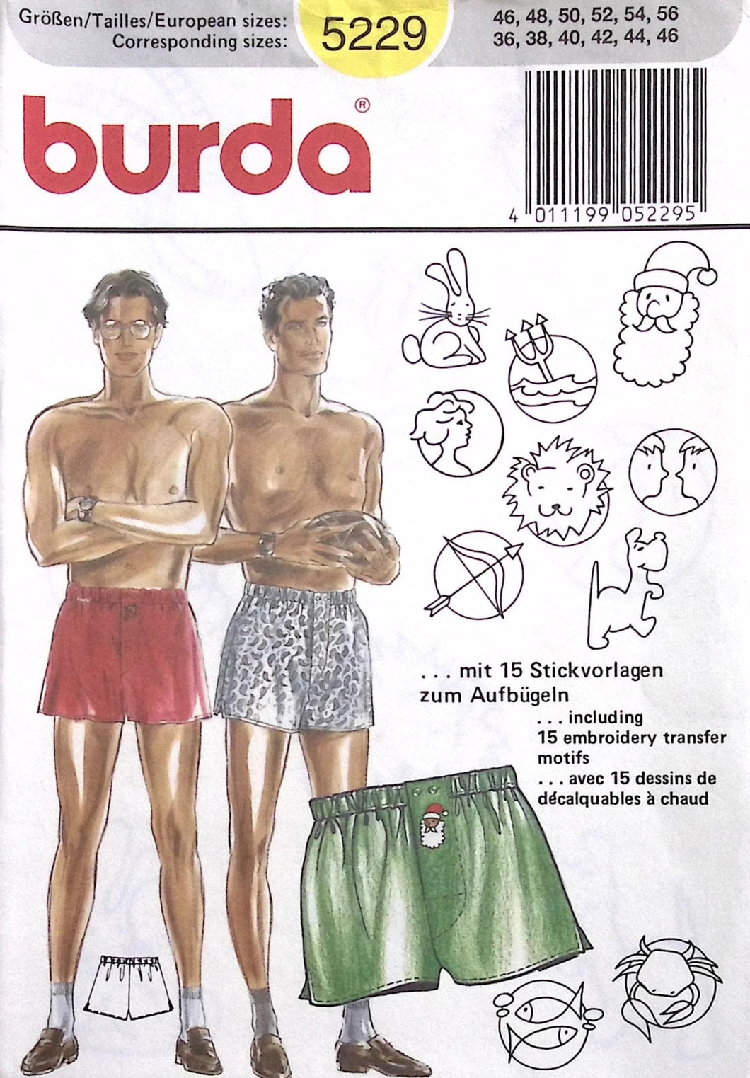 Vintage Sewing Pattern: Burda 5229