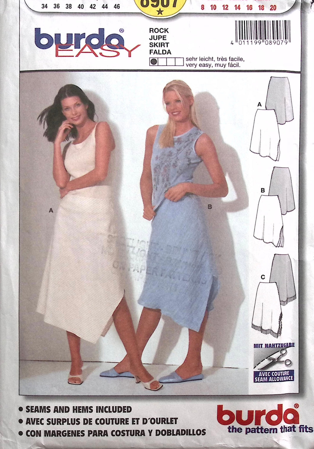 Sewing Pattern: Burda 8907