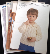 Load image into Gallery viewer, Peter Pan Knitting Leaflets by Wendy
