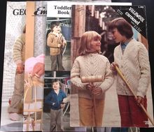 Load image into Gallery viewer, Knitting Leaflets &amp; Book for Toddlers &amp; Children
