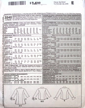Load image into Gallery viewer, Sewing Pattern: McCalls 3340
