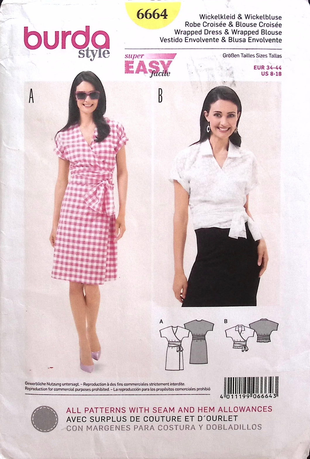 Sewing Pattern: Burda 6664