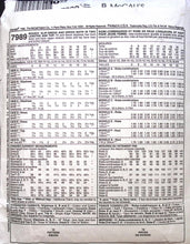 Load image into Gallery viewer, Vintage Sewing Pattern: McCalls 7989
