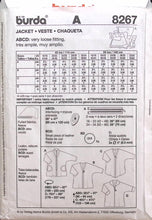 Load image into Gallery viewer, Sewing Pattern: Burda 8267
