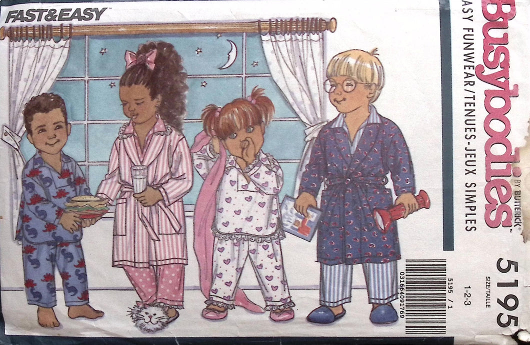 Vintage Sewing Pattern: Butterick 5195