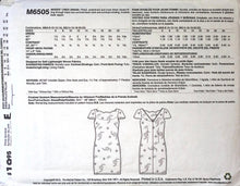 Load image into Gallery viewer, Sewing Pattern: McCalls M6505
