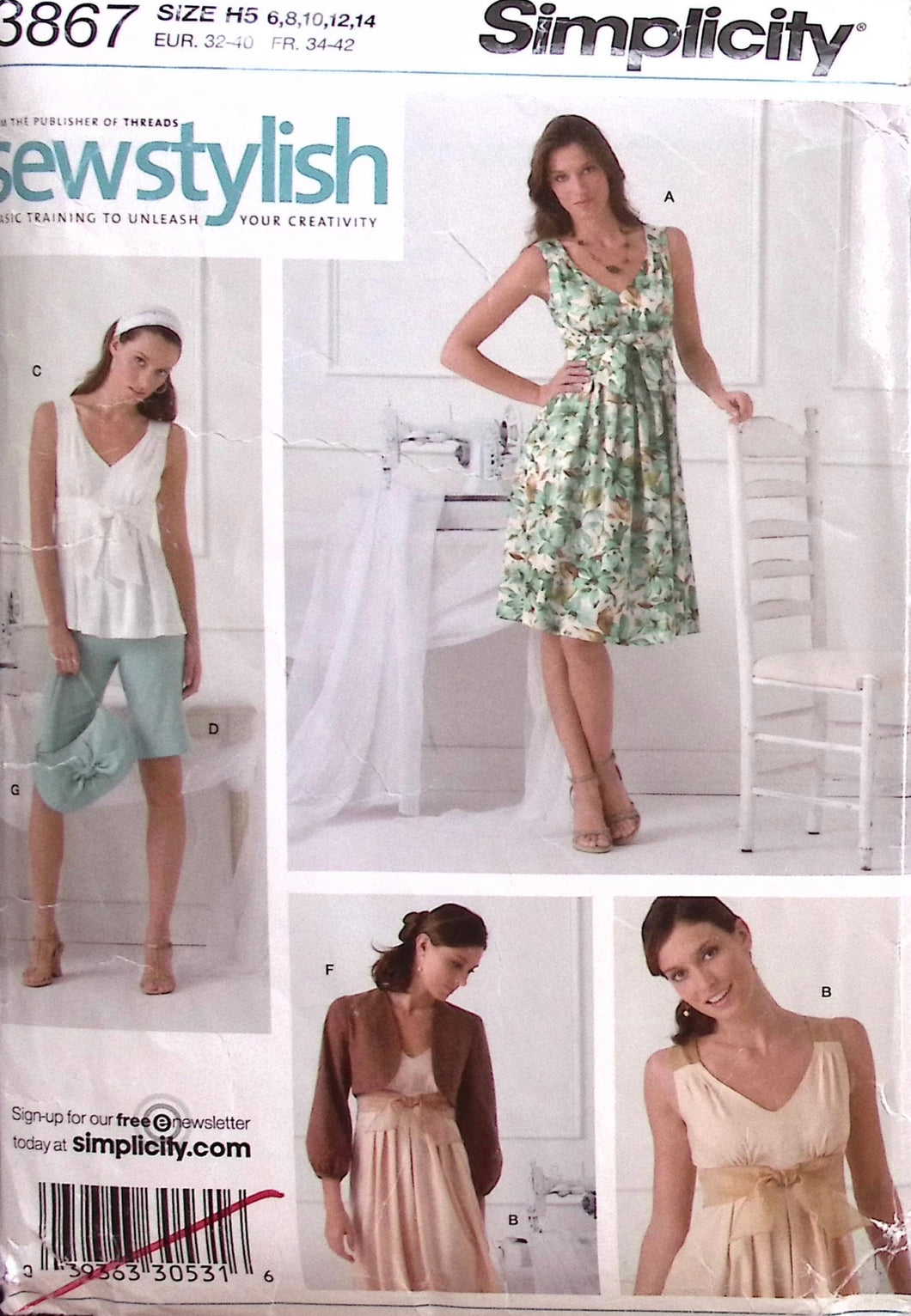 Sewing Pattern: Simplicity 3867