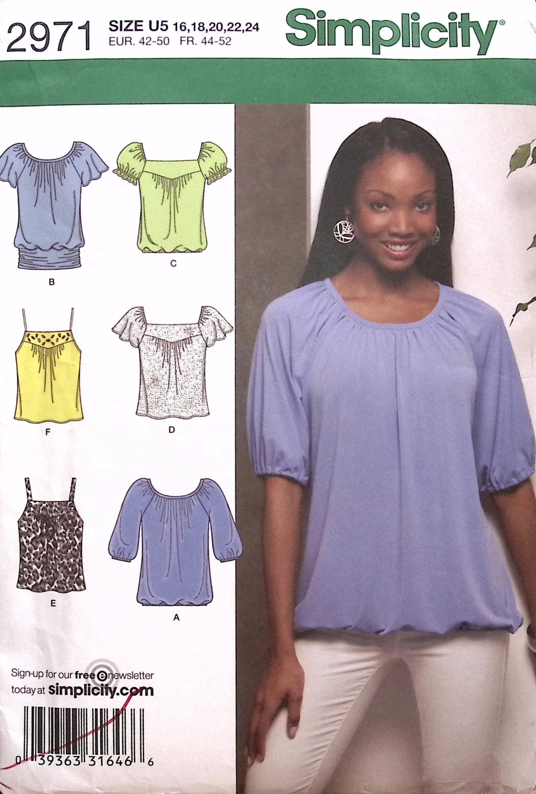 Sewing Pattern: Simplicity 2971