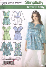 Load image into Gallery viewer, Sewing Pattern: Simplicity 3838
