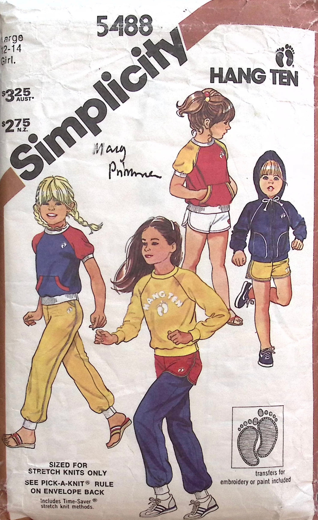 Vintage Sewing Pattern: Simplicity 5488