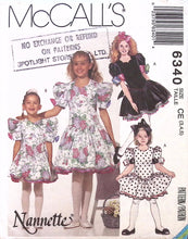 Load image into Gallery viewer, Vintage Sewing Pattern: McCalls 6340
