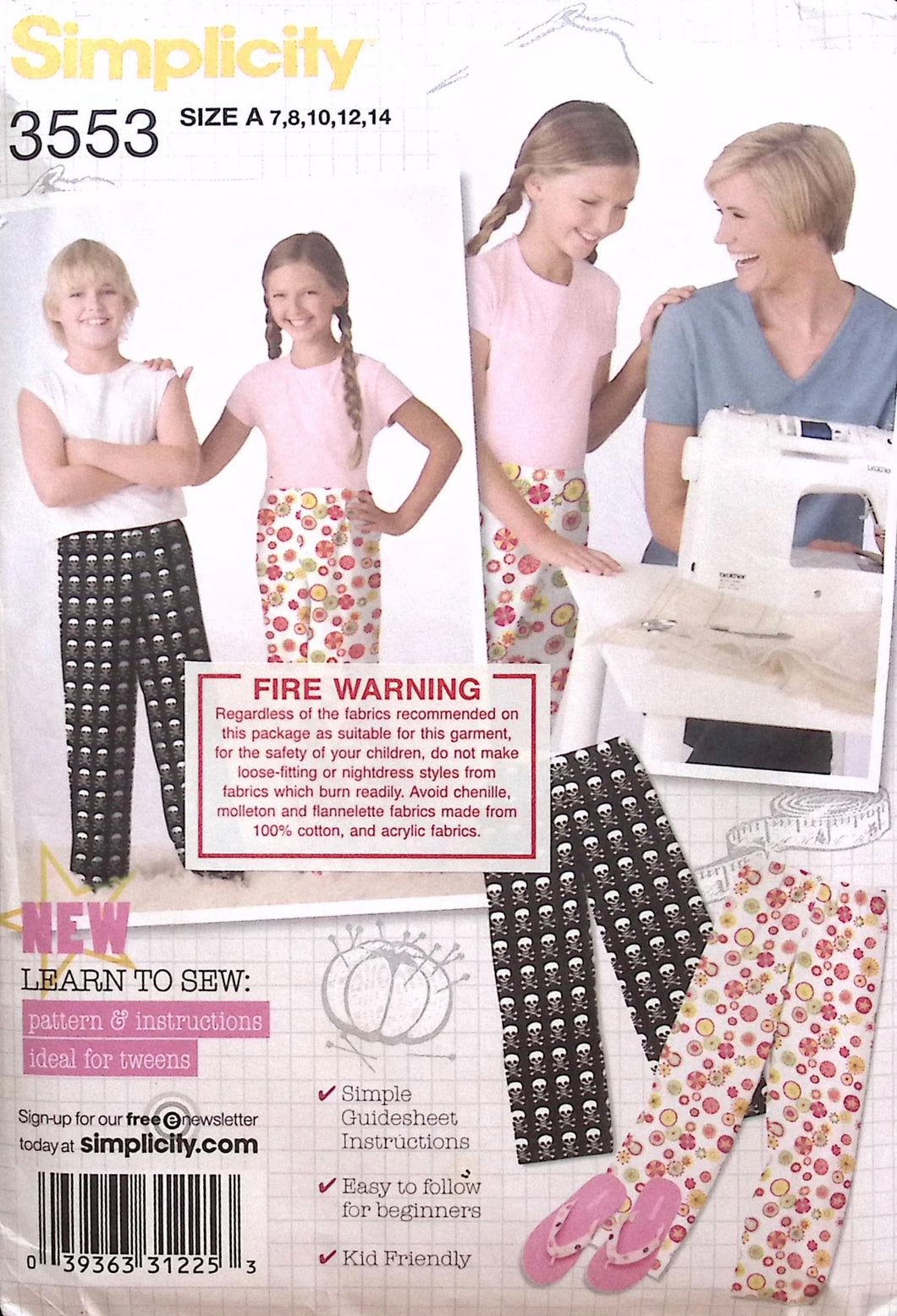Sewing Pattern: Simplicity 3553