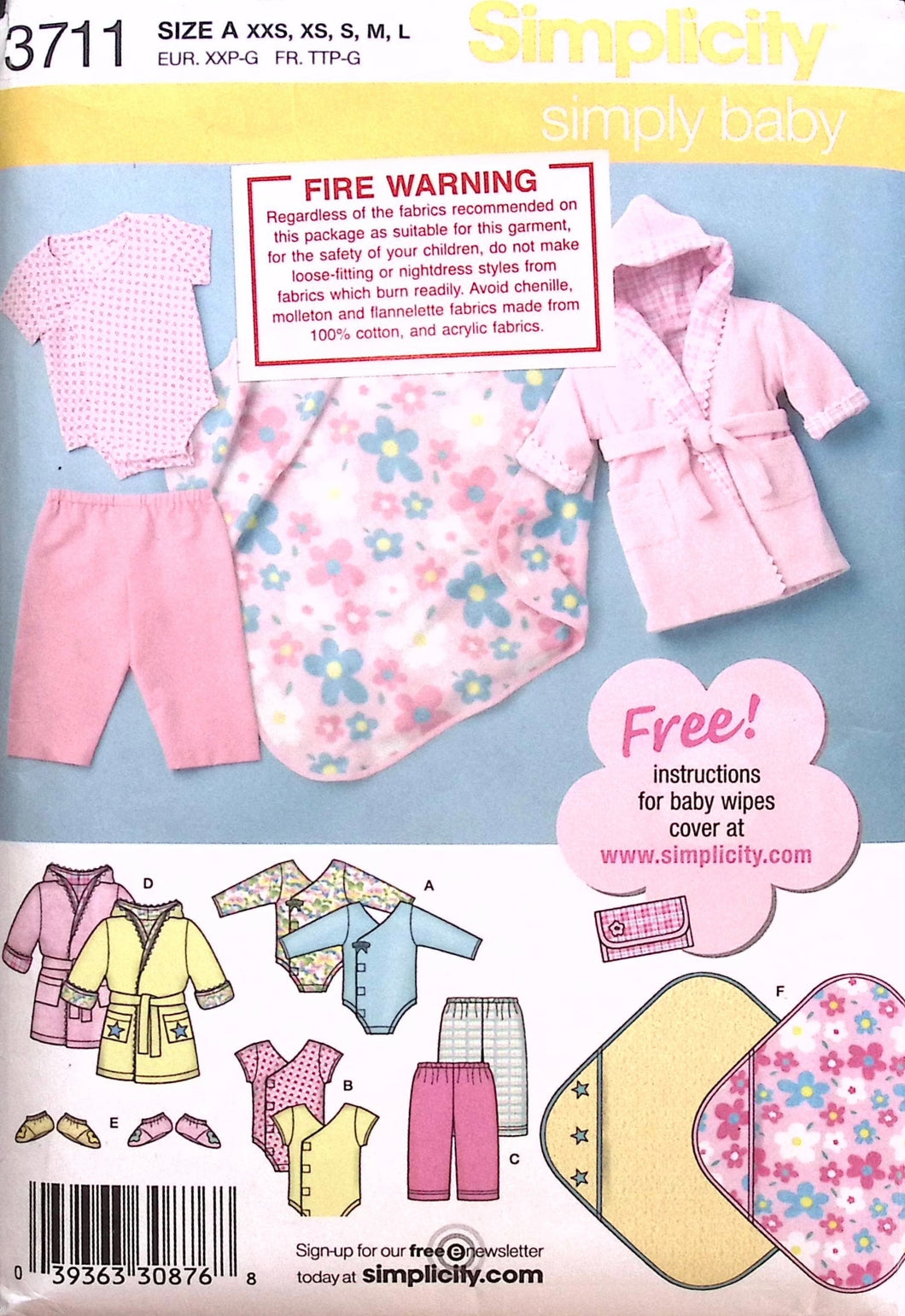 Sewing Pattern: Simplicity 3711