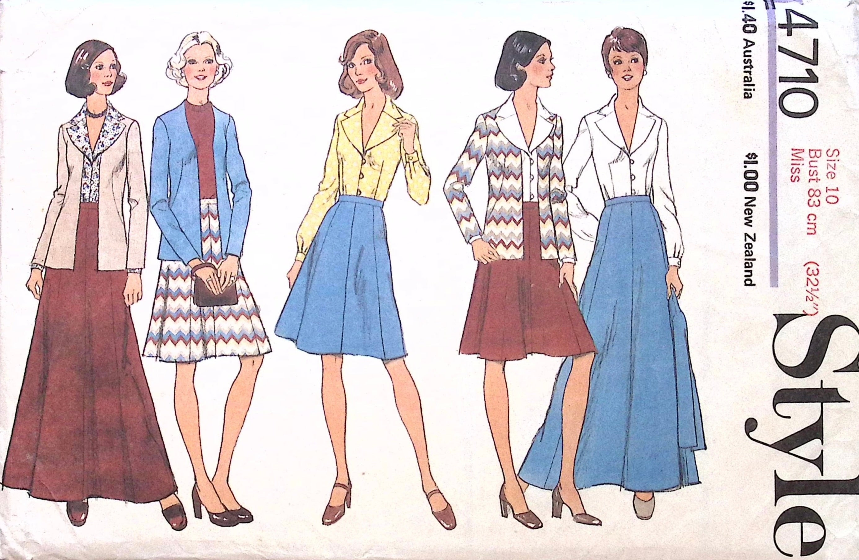 Vintage Sewing Pattern: Style 4710 – Vintage Stitch Australia