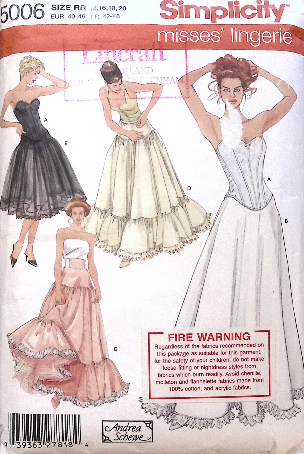 Sewing Pattern: Simplicity 5006